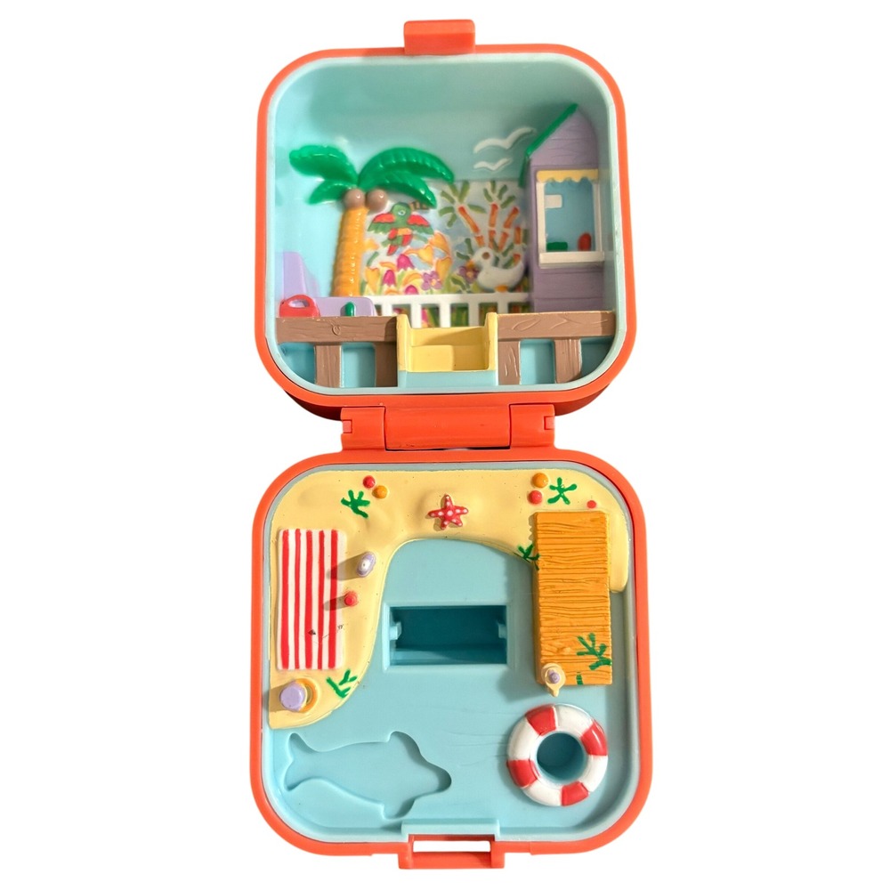 VTG Polly Pocket Little Lulu's Speedboat Ring Case‎ 1991 Bluebird Toys - Picture 2 of 8